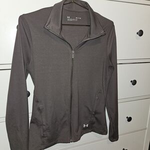 Under Armour Gray Full-Zip Jacket